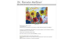 Desktop Screenshot of drmeissner.artists.de